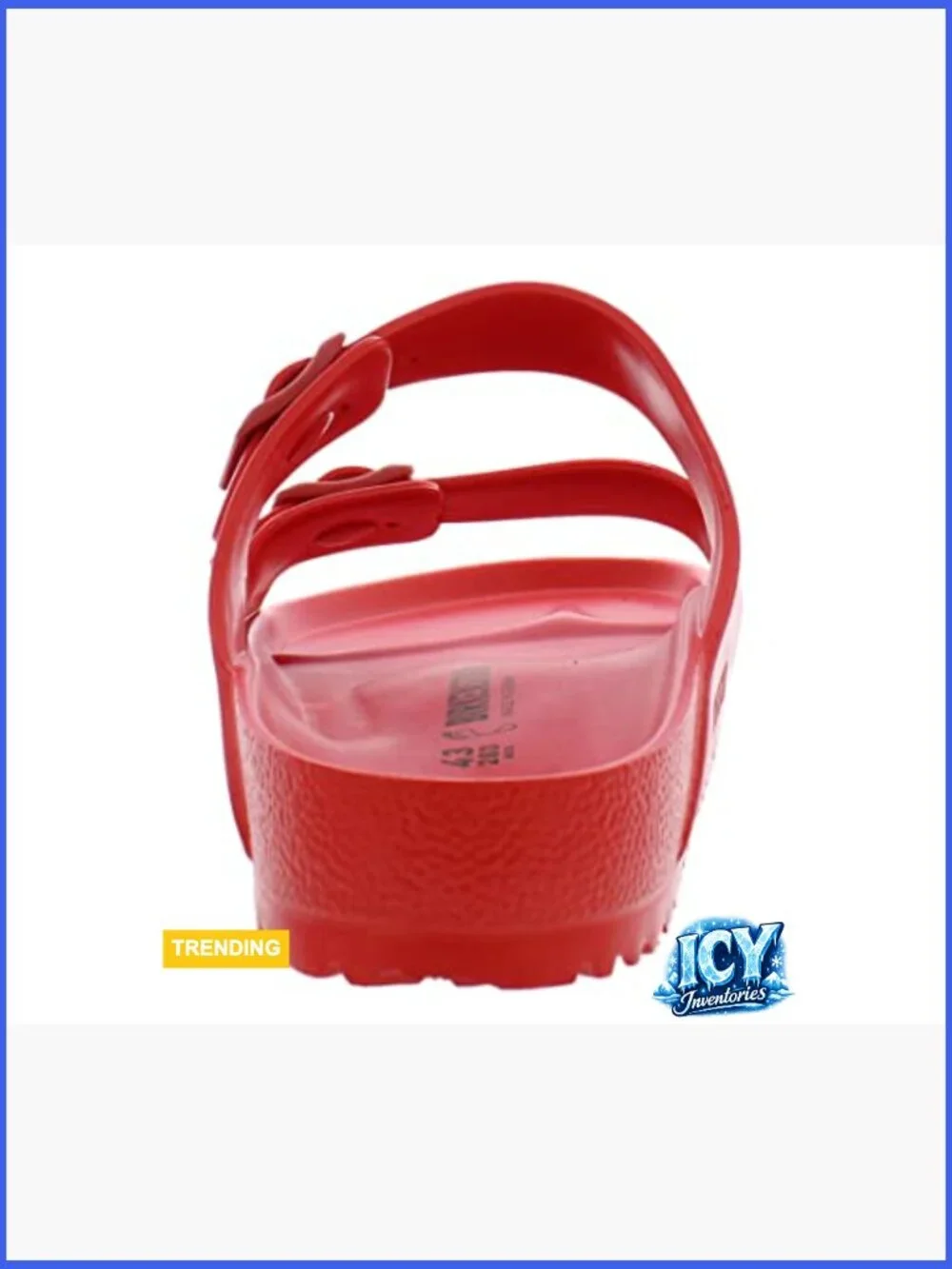 Synthetic & Rubber Sandals with Buckle Closure, Waterproof